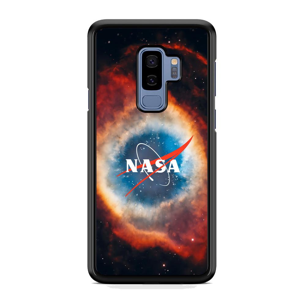 Nasa Nebula Samsung Galaxy S9 Plus Case-Rubber Black (2D Case)-Oxvistore