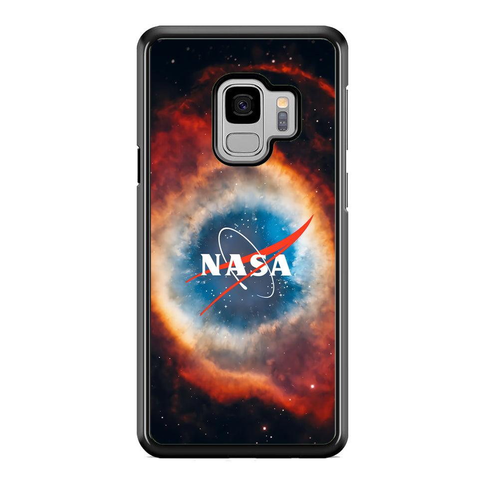 Nasa Nebula Samsung Galaxy S9 Case-Rubber Black (2D Case)-Oxvistore