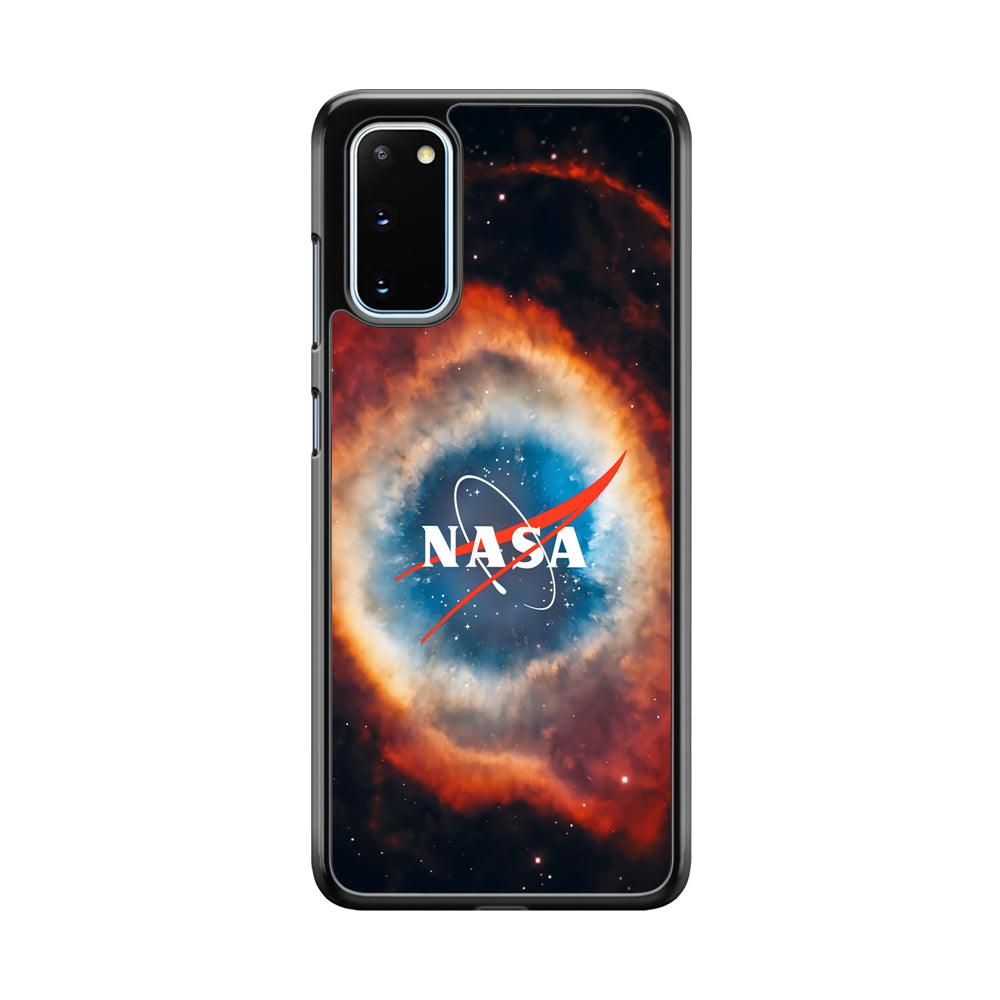 Nasa Nebula Samsung Galaxy S20 Case-Rubber Black (2D Case)-Oxvistore