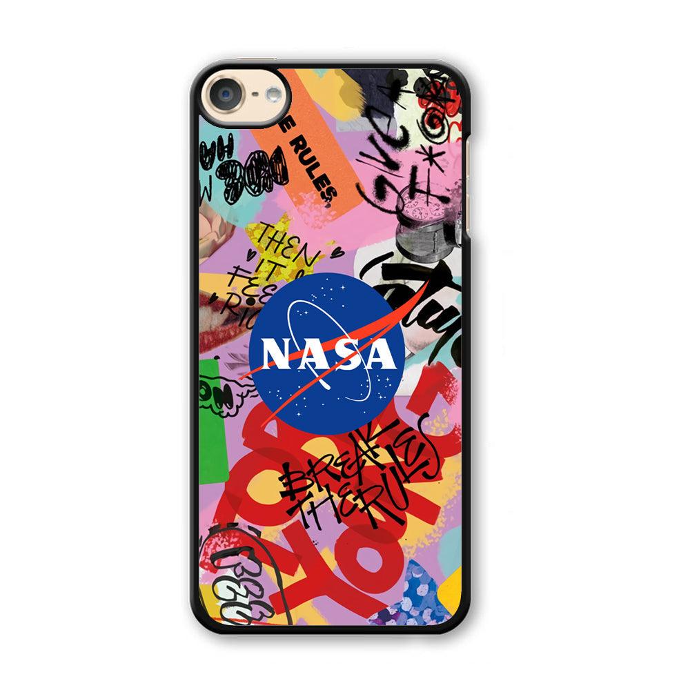 Nasa The Freedom Soul iPod Touch 6 Case-Plastic Black (2D Case)-Oxvistore