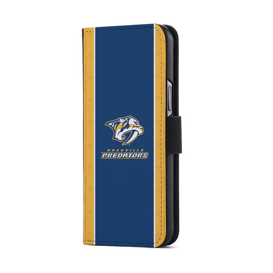 Nashville Predators Logo Flip Wallet Phone Case-Oxvistore
