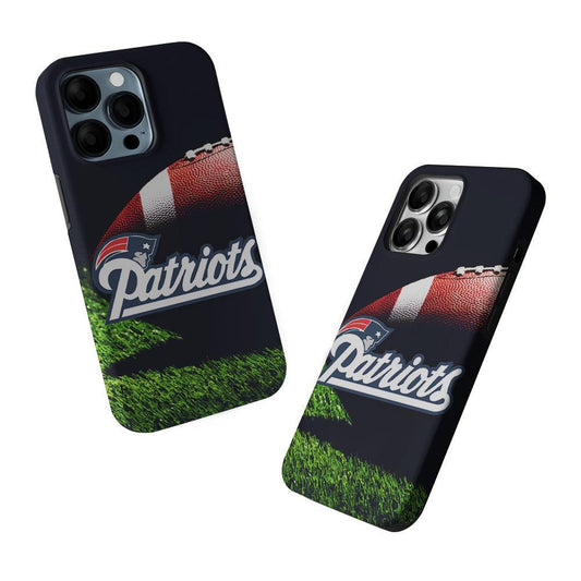 New England Patriots Ball 2 in 1 Tough Phone Case-Oxvistore