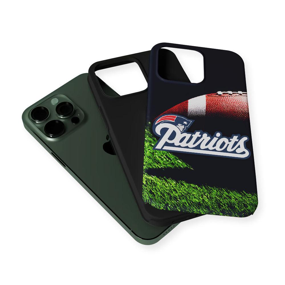 New England Patriots Ball 2 in 1 Tough Phone Case-Oxvistore