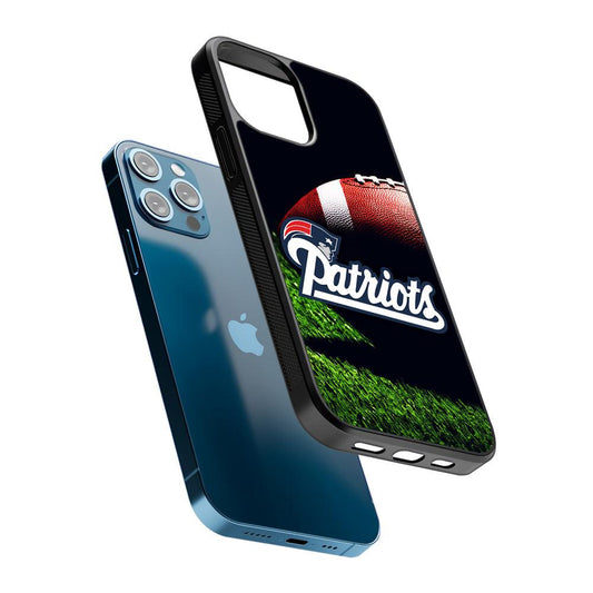 New England Patriots Ball 2D Rubber Phone Case-Oxvistore