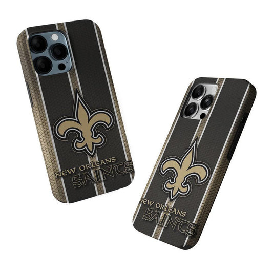 New Orleans Saints Logo 2 in 1 Tough Phone Case-Oxvistore