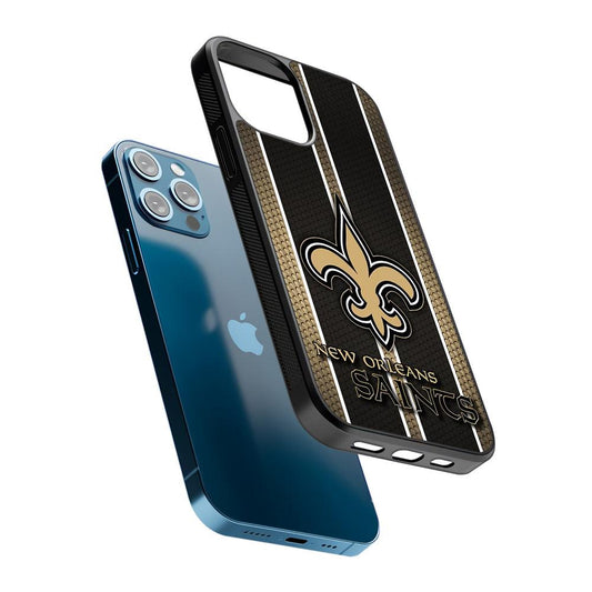 New Orleans Saints Logo 2D Rubber Phone Case-Oxvistore