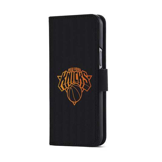 New York Knicks Logo Flip Wallet Phone Case-Oxvistore