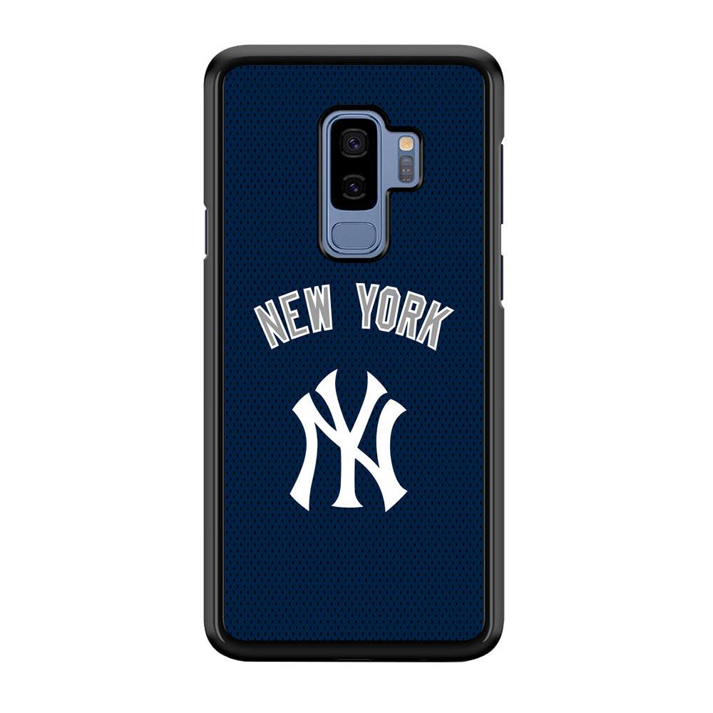 New York Yankees Back to Competing Samsung Galaxy S9 Plus Case-Rubber Black (2D Case)-Oxvistore