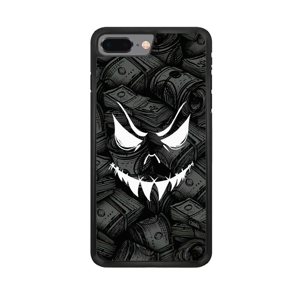 Nightmare from Your Money iPhone 7 Plus Case-Rubber Black (2D Case)-Oxvistore