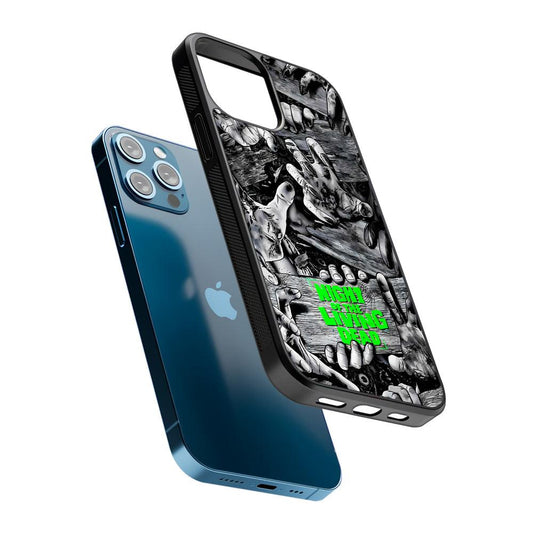 Night of the Living Dead 2D Rubber Phone Case-Oxvistore