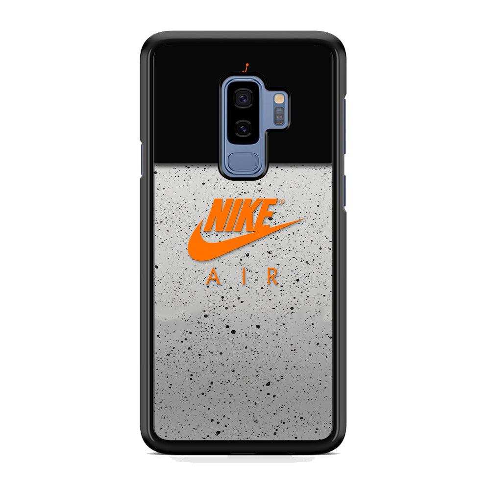 Nike Air Emblem of Pride Samsung Galaxy S9 Plus Case-Rubber Black (2D Case)-Oxvistore