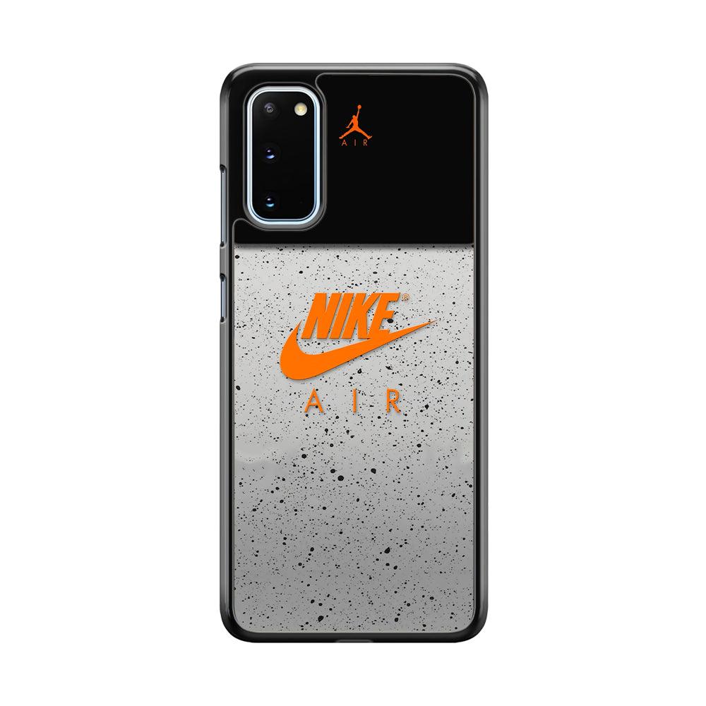 Nike Air Emblem of Pride Samsung Galaxy S20 Case-Rubber Black (2D Case)-Oxvistore