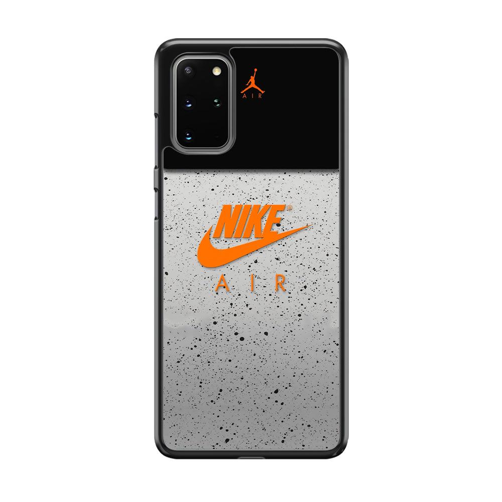 Nike Air Emblem of Pride Samsung Galaxy S20 Plus Case-Rubber Black (2D Case)-Oxvistore