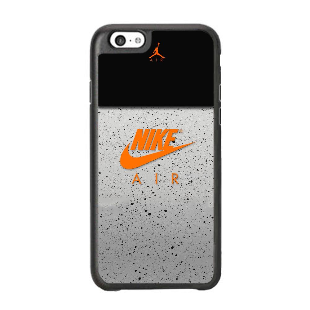 Nike Air Emblem of Pride iPhone 6 | 6s Case-Rubber Black (2D Case)-Oxvistore