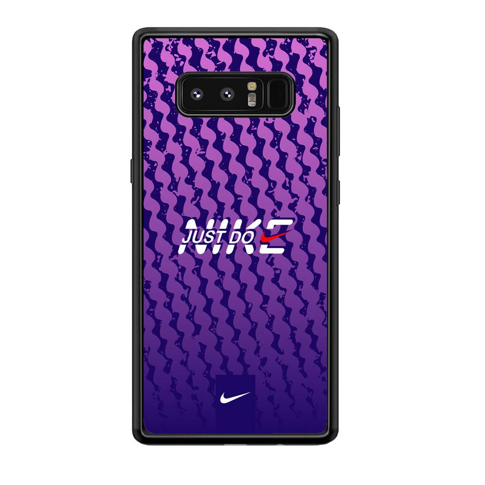 Nike Beast Mode Samsung Galaxy Note 8 Case-Rubber Black (2D Case)-Oxvistore
