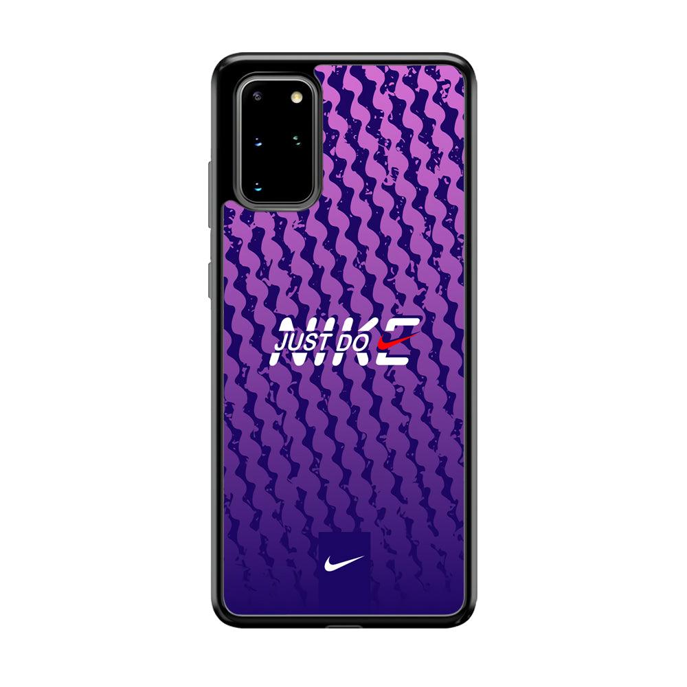 Nike Beast Mode Samsung Galaxy S20 Plus Case-Rubber Black (2D Case)-Oxvistore
