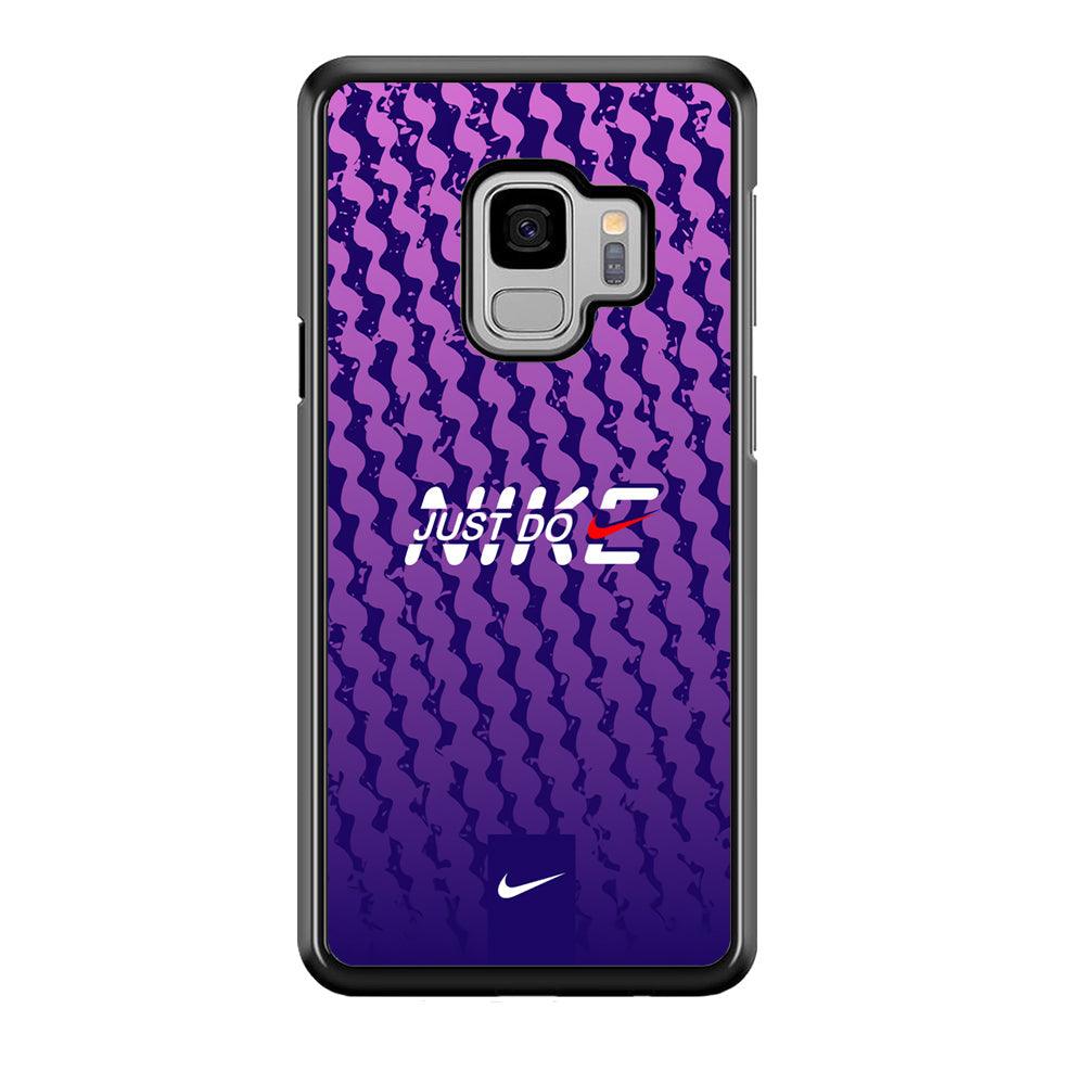 Nike Beast Mode Samsung Galaxy S9 Case-Rubber Black (2D Case)-Oxvistore