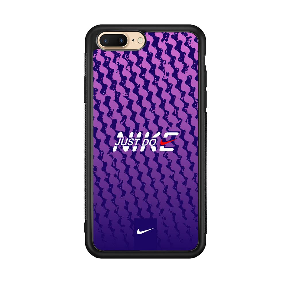 Nike Beast Mode iPhone 7 Plus Case-Rubber Black (2D Case)-Oxvistore
