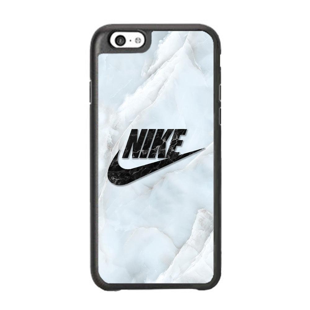 Nike Black Pearl on Shell iPhone 6 | 6s Case-Rubber Black (2D Case)-Oxvistore