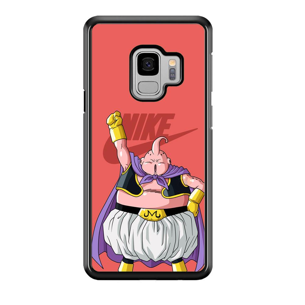Nike Boo Pink Samsung Galaxy S9 Case-Rubber Black (2D Case)-Oxvistore
