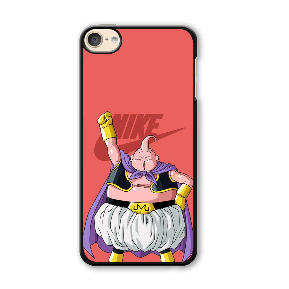 Nike Boo Pink iPod Touch 6 Case-Plastic Black (2D Case)-Oxvistore