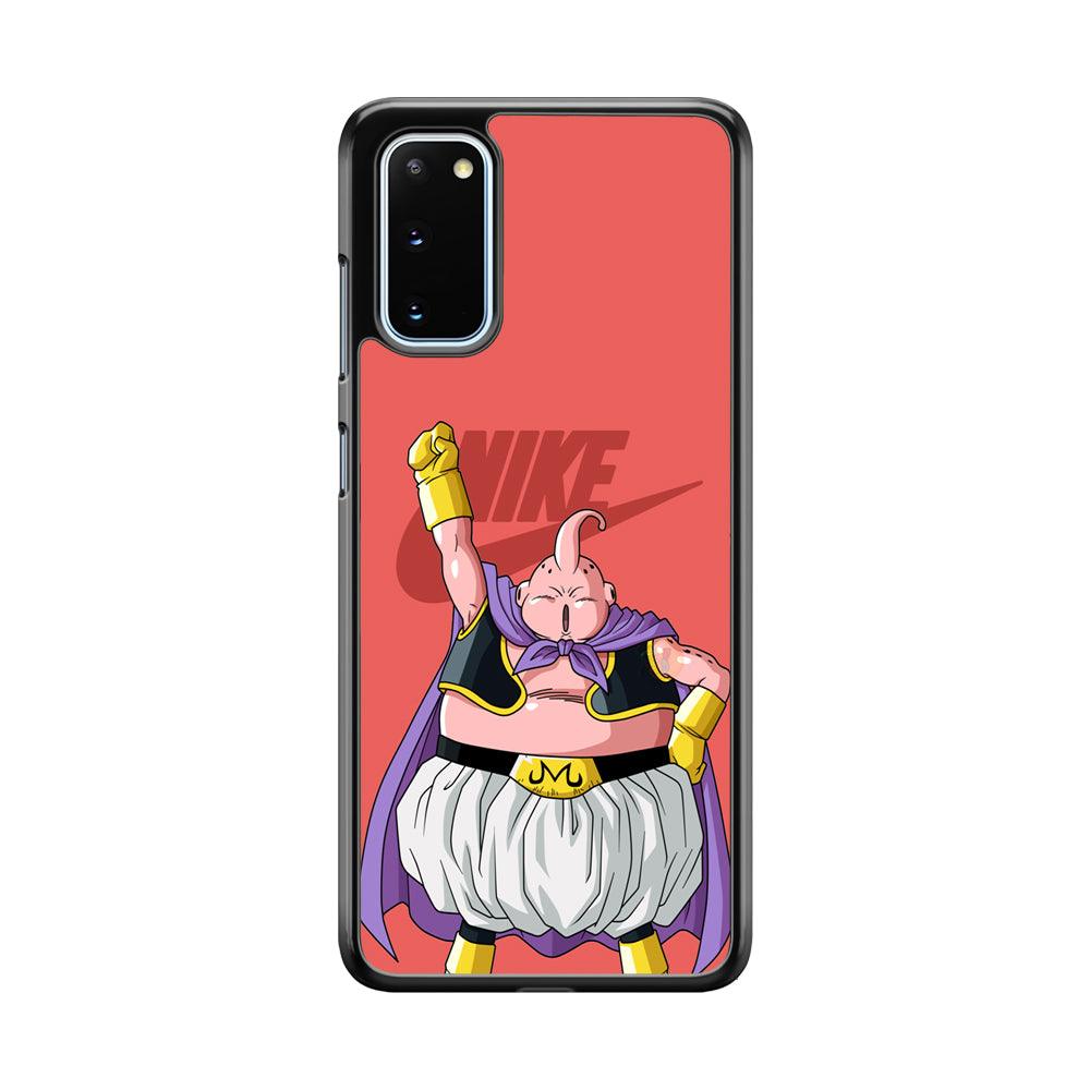 Nike Boo Pink Samsung Galaxy S20 Case-Rubber Black (2D Case)-Oxvistore