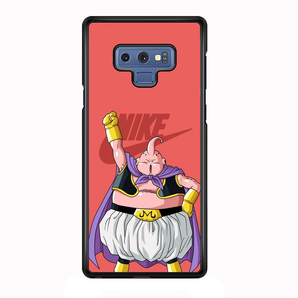 Nike Boo Pink Samsung Galaxy Note 9 Case-Rubber Black (2D Case)-Oxvistore