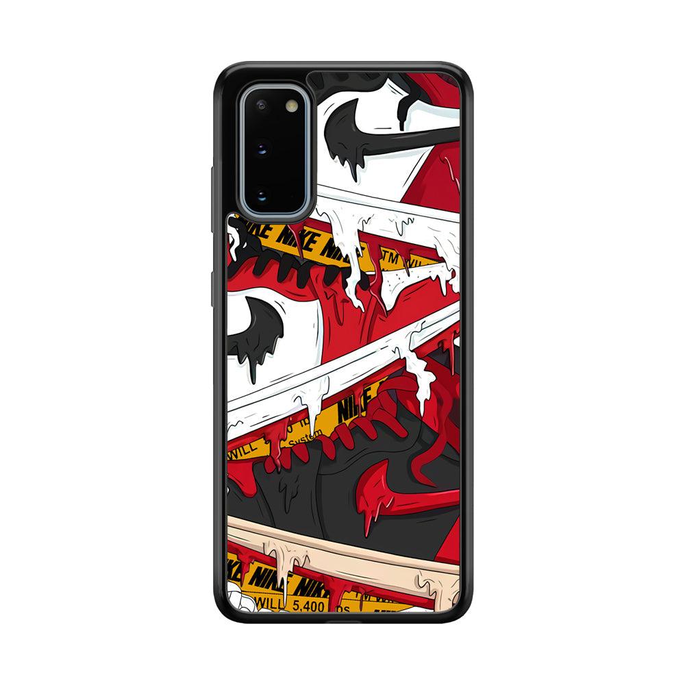 Nike Break The Limit Samsung Galaxy S20 Case-Rubber Black (2D Case)-Oxvistore