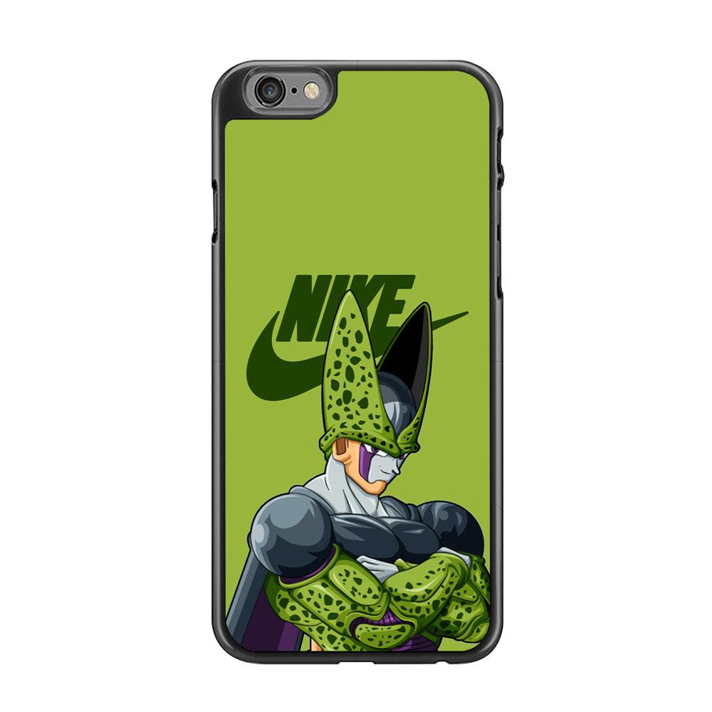 Nike Cell Green iPhone 6 Plus | 6s Plus Case-Rubber Black (2D Case)-Oxvistore