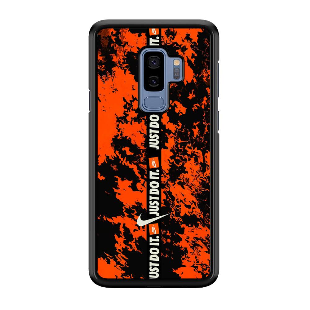 Nike Center of Alteration Samsung Galaxy S9 Plus Case-Rubber Black (2D Case)-Oxvistore