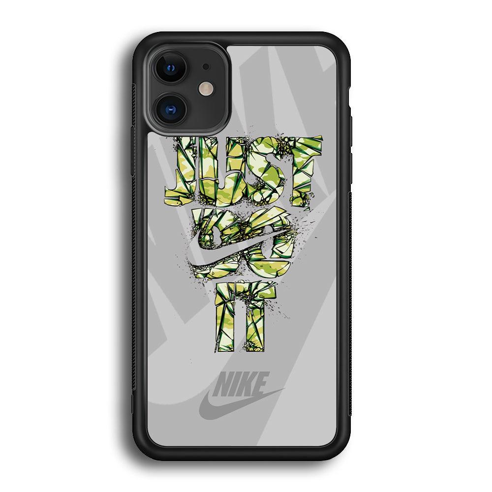 Nike Concrete Ability iPhone 12 Case-Rubber Black (2D Case)-Oxvistore
