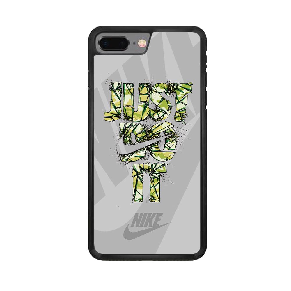 Nike Concrete Ability iPhone 8 Plus Case-Rubber Black (2D Case)-Oxvistore
