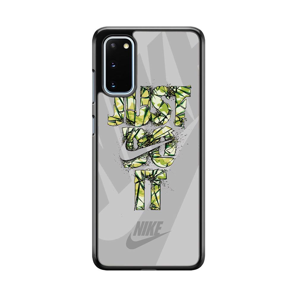 Nike Concrete Ability Samsung Galaxy S20 Case-Rubber Black (2D Case)-Oxvistore