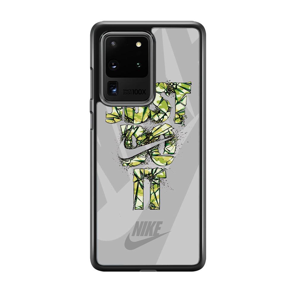 Nike Concrete Ability Samsung Galaxy S20 Ultra Case-Rubber Black (2D Case)-Oxvistore