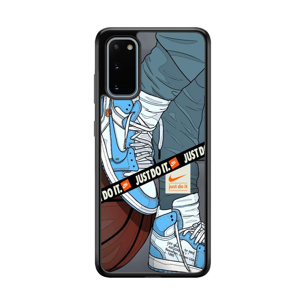 Nike Defining The Finest Samsung Galaxy S20 Case-Rubber Black (2D Case)-Oxvistore