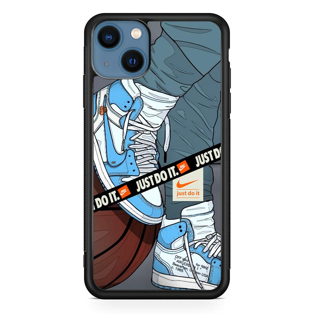 Nike Defining The Finest iPhone 15 Case-Rubber Black (2D Case)-Oxvistore