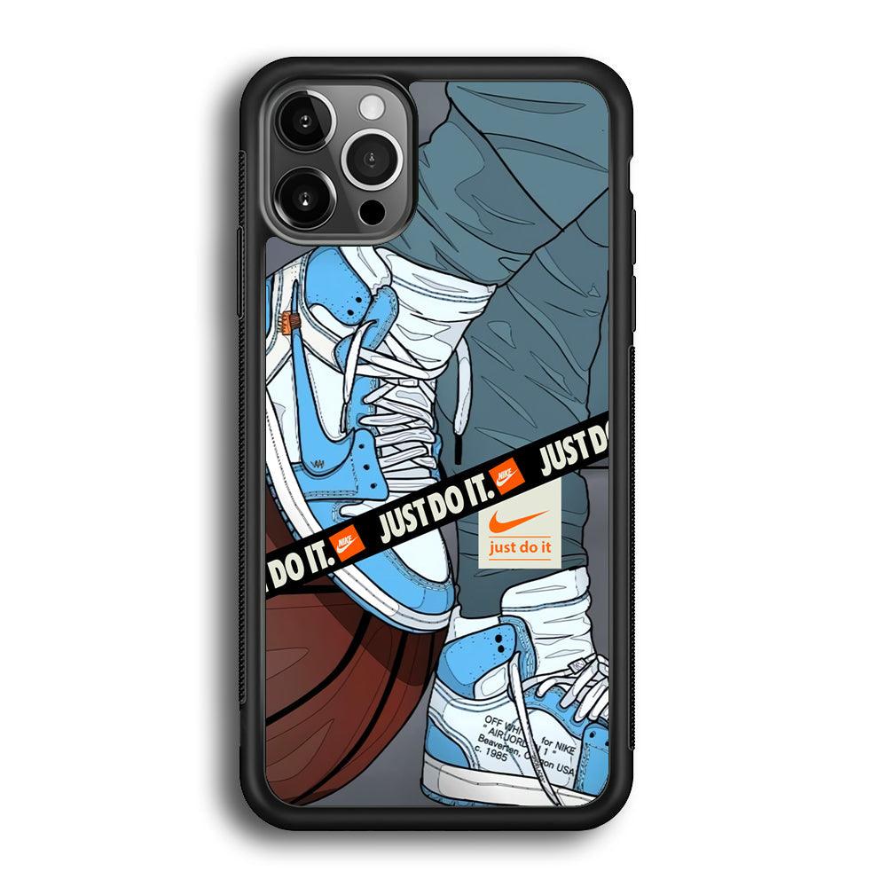 Nike Defining The Finest iPhone 12 Pro Case-Rubber Black (2D Case)-Oxvistore