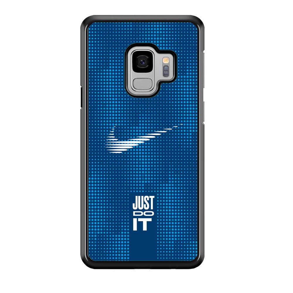 Nike Fast and Precise Samsung Galaxy S9 Case-Rubber Black (2D Case)-Oxvistore