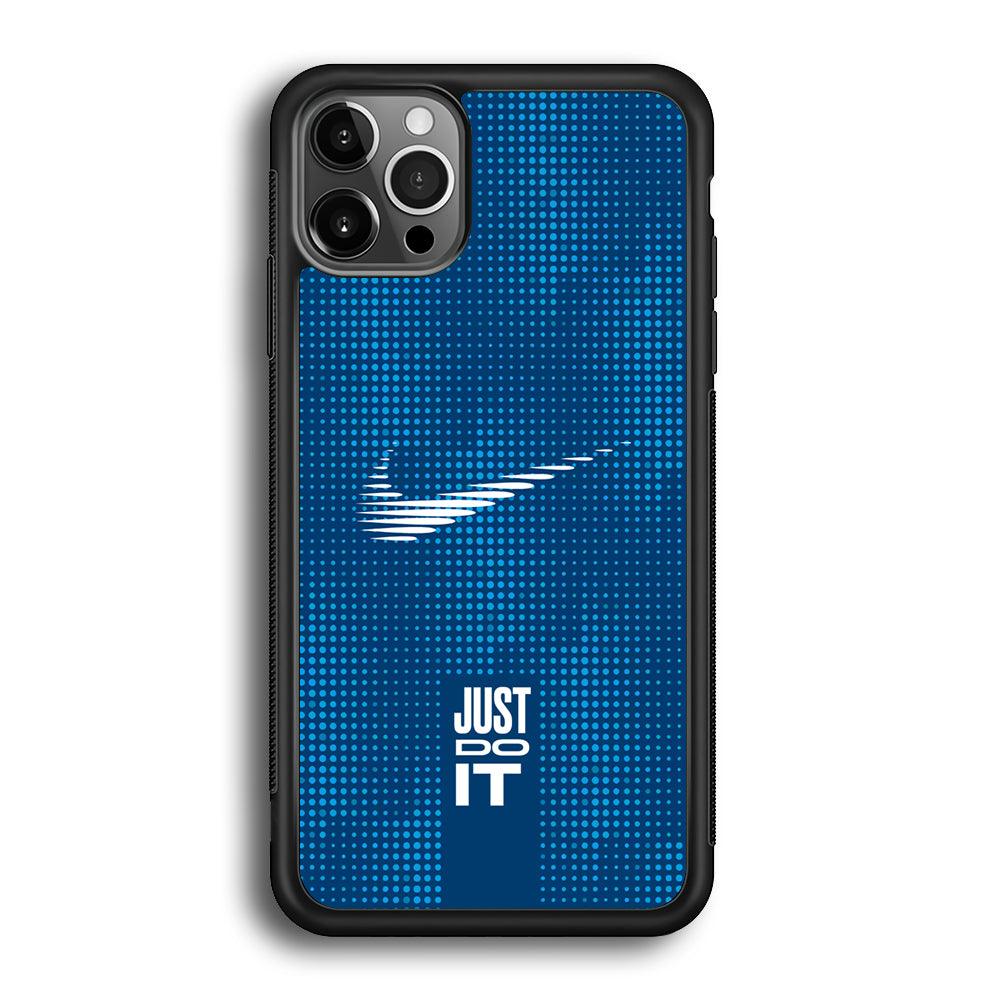 Nike Fast and Precise iPhone 12 Pro Max Case-Rubber Black (2D Case)-Oxvistore