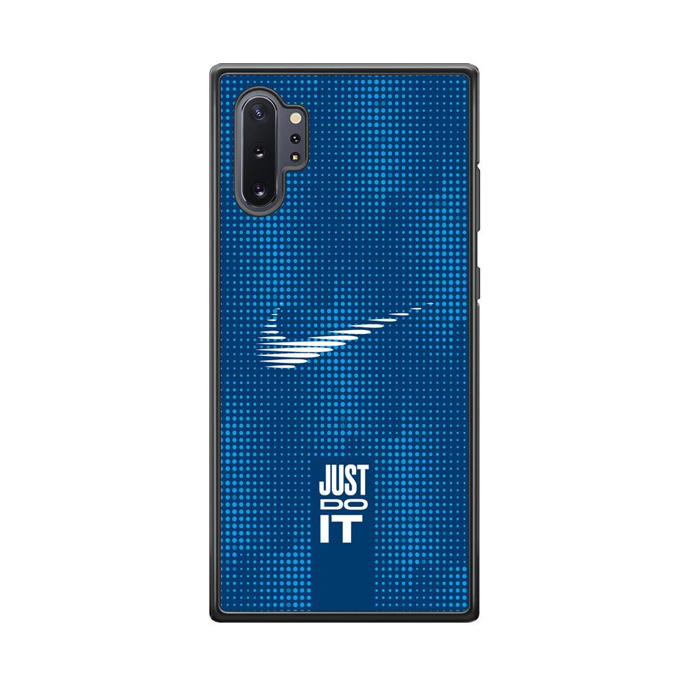 Nike Fast and Precise Samsung Galaxy Note 10 Plus Case-Rubber Black (2D Case)-Oxvistore