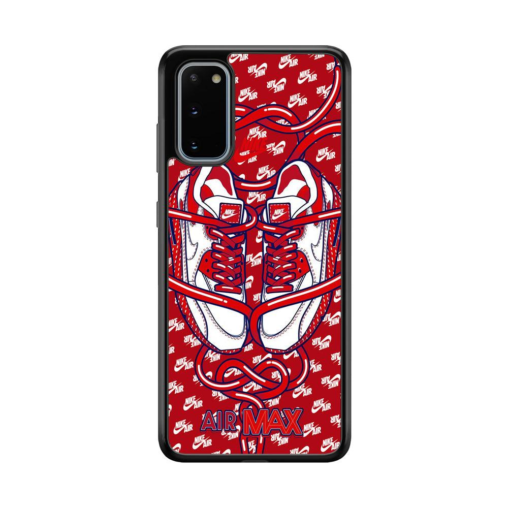 Nike Filled Up The Passion Samsung Galaxy S20 Case-Rubber Black (2D Case)-Oxvistore