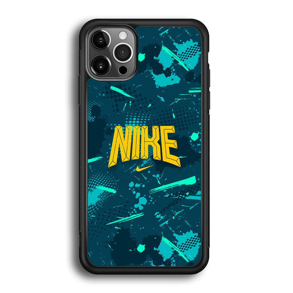 Nike Freedom Vibes iPhone 12 Pro Max Case-Rubber Black (2D Case)-Oxvistore