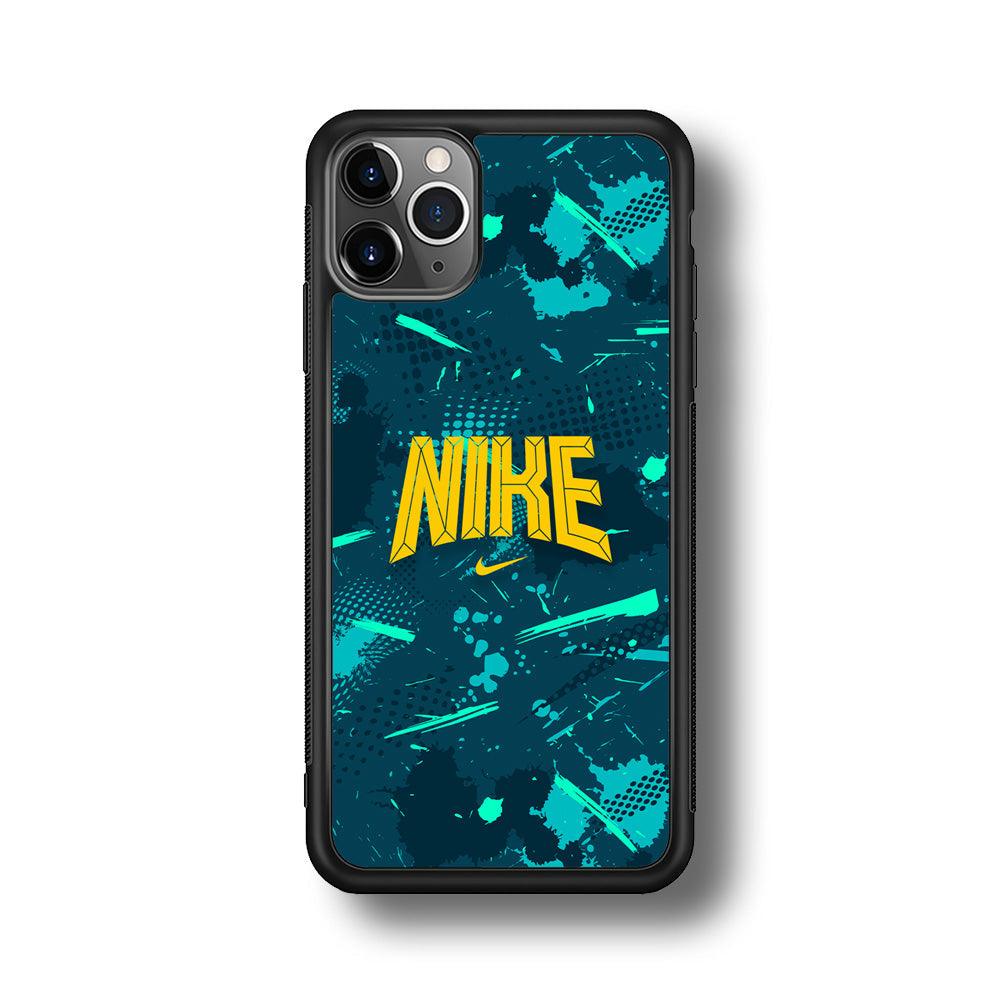 Nike Freedom Vibes iPhone 11 Pro Case-Rubber Black (2D Case)-Oxvistore