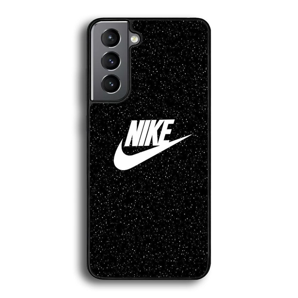Nike Glitter Night Samsung Galaxy S22 Plus Case-Rubber Black (2D Case)-Oxvistore