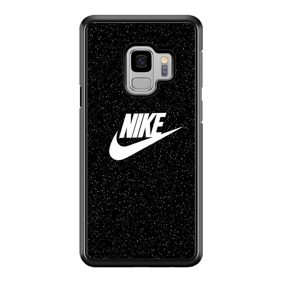 Nike Glitter Night Samsung Galaxy S9 Case-Rubber Black (2D Case)-Oxvistore