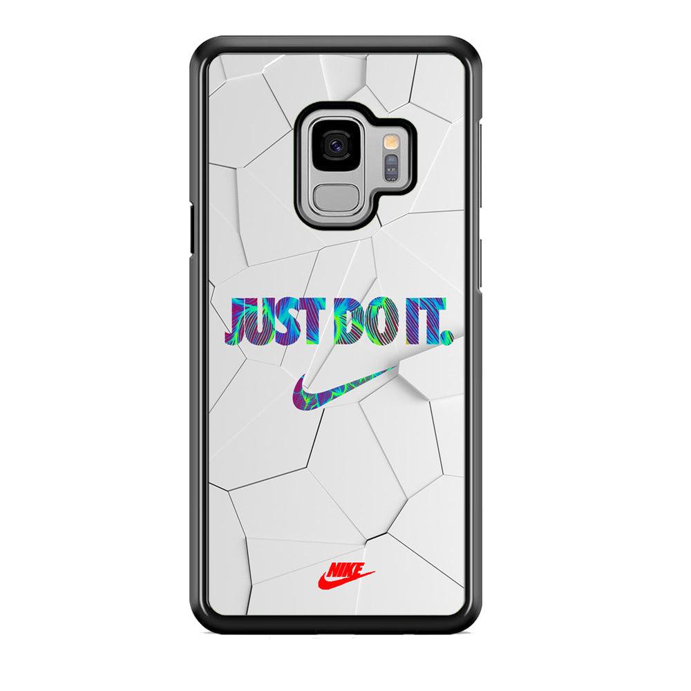 Nike Glowing Inside Samsung Galaxy S9 Case-Rubber Black (2D Case)-Oxvistore