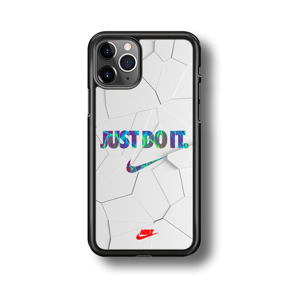 Nike Glowing Inside iPhone 11 Pro Case-Rubber Black (2D Case)-Oxvistore