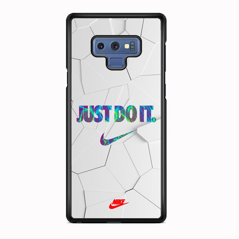 Nike Glowing Inside Samsung Galaxy Note 9 Case-Rubber Black (2D Case)-Oxvistore