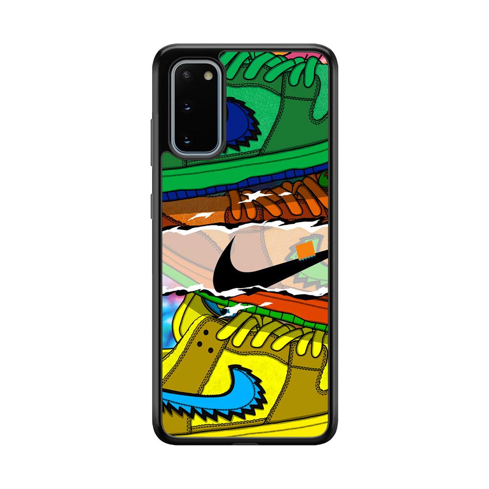 Nike Hippie Velvet Samsung Galaxy S20 Case-Rubber Black (2D Case)-Oxvistore