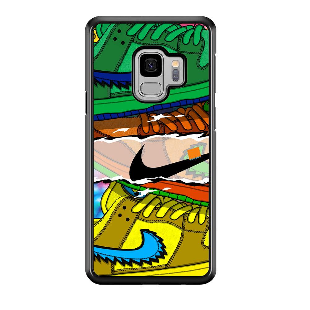 Nike Hippie Velvet Samsung Galaxy S9 Case-Rubber Black (2D Case)-Oxvistore